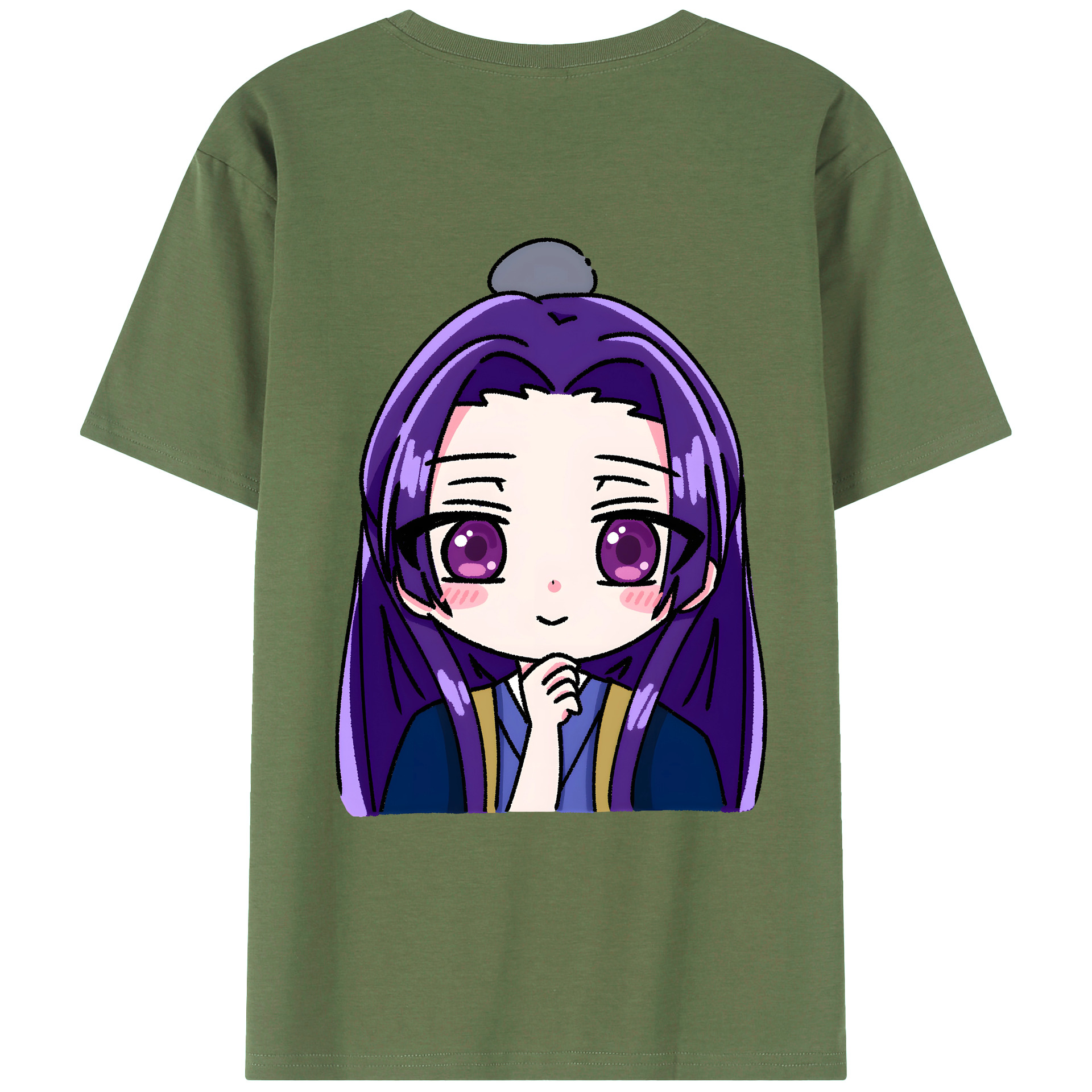 （画像用） 薬屋のひとりごと The Apothecary Diaries 綿100％ メンズ半袖Tシャツ（バックプリント） 通気性